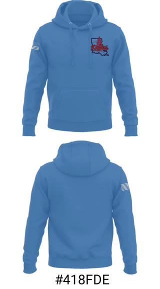Hoodie, La Drillers, Baseball, Teamtime, Team time, sublimation, custom sports apparel, team uniforms, spirit wear, spiritwear, sports uniforms, custom shirts, team store, custom team store, fundraiser sports, apparel fundraiser