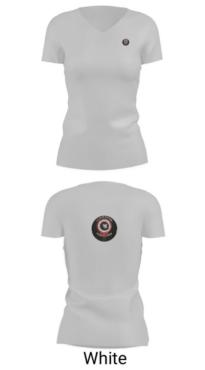 Clan Of Alphas 8360618 Women's Short Sleeve V-neck Shirt - 19