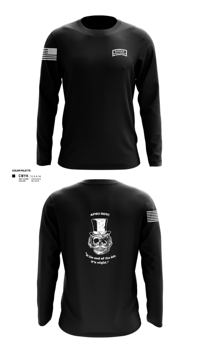 APSU RANGER CHALLENGE 6778670 Long Sleeve Performance Shirt 3