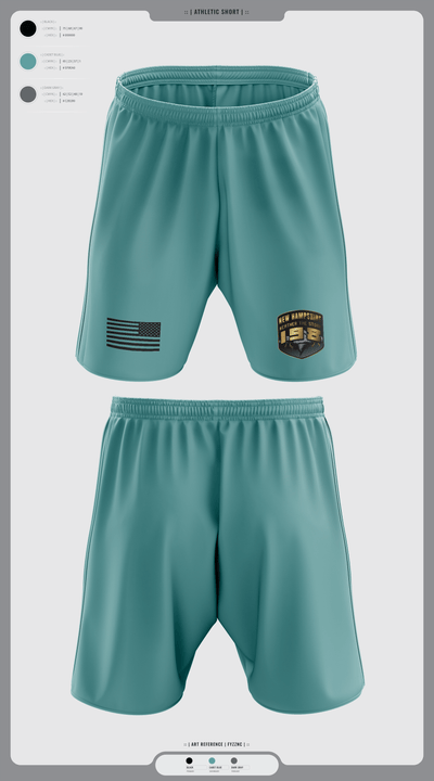 198 92873237 Athletic Shorts With Pockets - 12