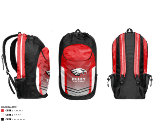 Gear Bag, Brady High School Cross Country, Cross Country, Teamtime, Team time, sublimation, custom sports apparel, team uniforms, spirit wear, spiritwear, sports uniforms, custom shirts, team store, custom team store, fundraiser sports, apparel fundraiser