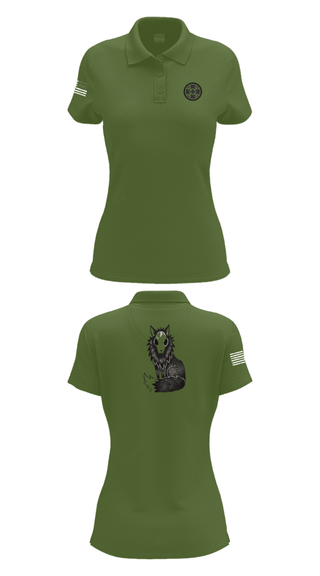 Women's Short Sleeve Performance Polo, 758th SMC, Army, Teamtime, Team time, sublimation, custom sports apparel, team uniforms, spirit wear, spiritwear, sports uniforms, custom shirts, team store, custom team store, fundraiser sports, apparel fundraiser