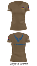 4th Component Maintenance Squadron 36168944 Women's Short Sleeve V-neck Shirt - 8