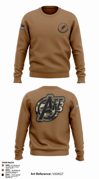 Crew Neck Sweatshirt, 509 OSS, Air Force, Teamtime, Team time, sublimation, custom sports apparel, team uniforms, spirit wear, spiritwear, sports uniforms, custom shirts, team store, custom team store, fundraiser sports, apparel fundraiser