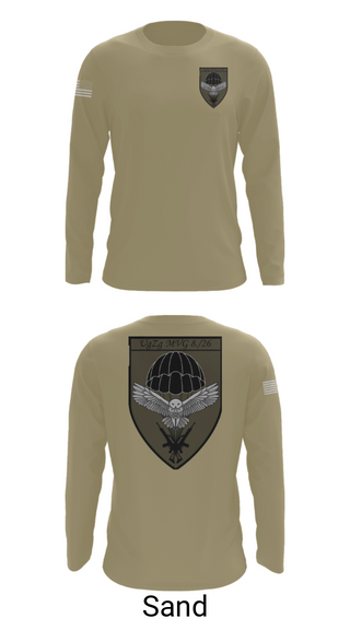 Long Sleeve Performance Shirt, 8.FschJgRgt 26, Army, Teamtime, Team time, sublimation, custom sports apparel, team uniforms, spirit wear, spiritwear, sports uniforms, custom shirts, team store, custom team store, fundraiser sports, apparel fundraiser