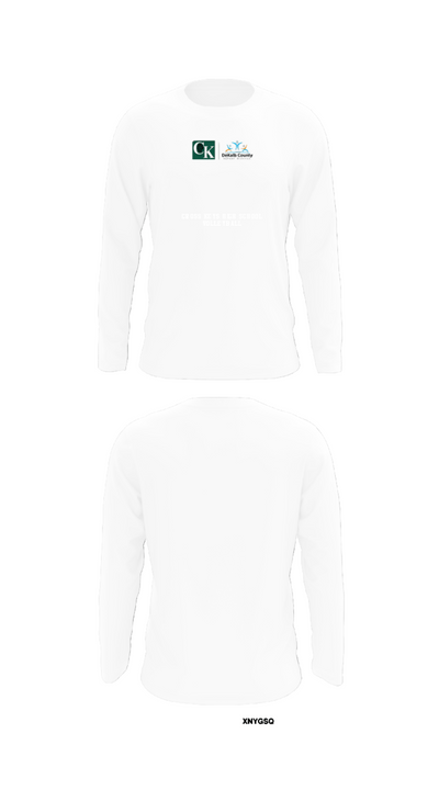 Cross Keys High School Volleyball 37059987 Long Sleeve Performance Shirt - 8