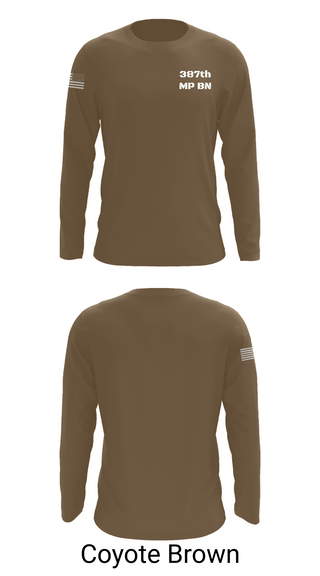 Long Sleeve Performance Shirt, 387th MP BN, , Teamtime, Team time, sublimation, custom sports apparel, team uniforms, spirit wear, spiritwear, sports uniforms, custom shirts, team store, custom team store, fundraiser sports, apparel fundraiser