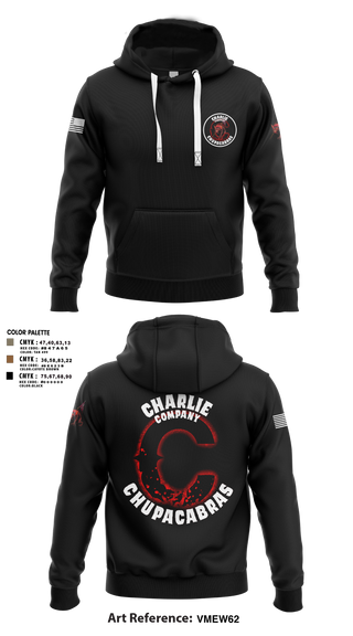 Hoodie, C Co Chupacabras, Army, Teamtime, Team time, sublimation, custom sports apparel, team uniforms, spirit wear, spiritwear, sports uniforms, custom shirts, team store, custom team store, fundraiser sports, apparel fundraiser