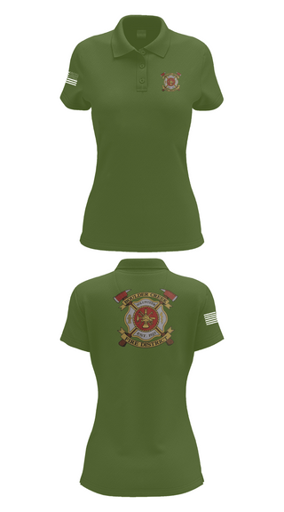 Womens Short Sleeve Performance Polo, Boulder creek fire, , Teamtime, Team time, sublimation, custom sports apparel, team uniforms, spirit wear, spiritwear, sports uniforms, custom shirts, team store, custom team store, fundraiser sports, apparel fundraiser