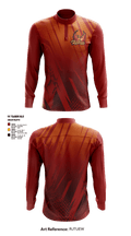 Falcon Middle School Basketball 65038956 Quarter Zip Jacket - 1