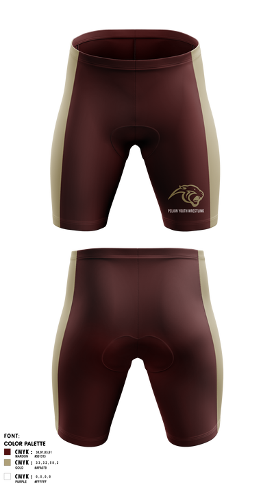 Pelion Youth Wrestling 55774781 Men's Compression Shorts - 41