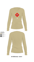 1/6 58710445 Women's Long Sleeve V-neck Shirt -1 82