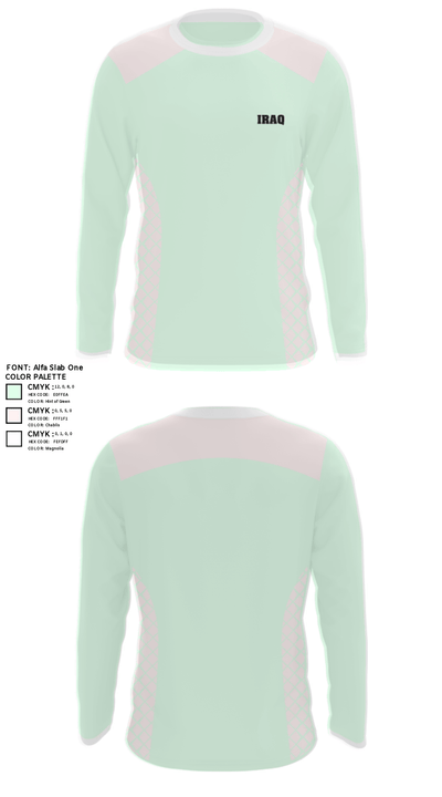 Iraq 35694078 Long Sleeve Performance Shirt - 24