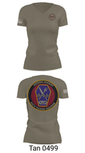 345 TRS 70386856 Women's Short Sleeve V-neck Shirt - 68