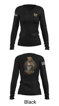 MWCS-28 7964328 Women's Long Sleeve V-neck Shirt - 37