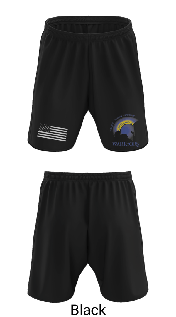 Athletic Shorts With Pockets, Castlewood High School Golf, Golf, Teamtime, Team time, sublimation, custom sports apparel, team uniforms, spirit wear, spiritwear, sports uniforms, custom shirts, team store, custom team store, fundraiser sports, apparel fundraiser