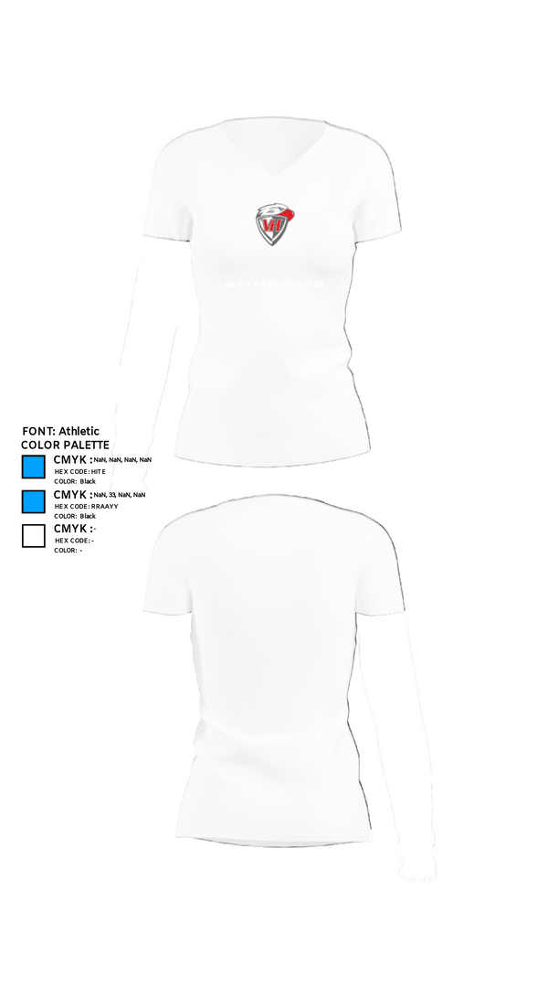 Womens Short Sleeve Vneck Shirt, Van Horn High School Cheer, Cheer, Teamtime, Team time, sublimation, custom sports apparel, team uniforms, spirit wear, spiritwear, sports uniforms, custom shirts, team store, custom team store, fundraiser sports, apparel fundraiser