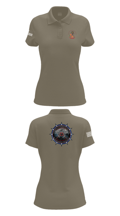 3rd Intelligence Battalion 49807001 Women's Short Sleeve Performance Polo  - 75