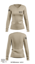 Operation lone star 69451561 Women's Long Sleeve V-neck Shirt - 102