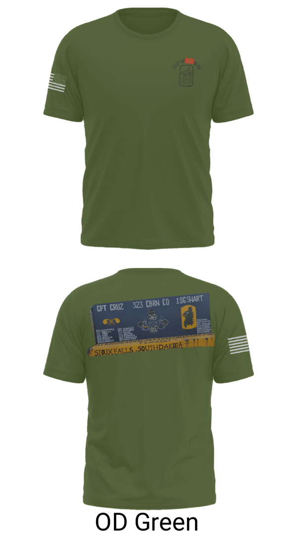 Short Sleeve Performance Shirt, 323 chem maint, Army, Teamtime, Team time, sublimation, custom sports apparel, team uniforms, spirit wear, spiritwear, sports uniforms, custom shirts, team store, custom team store, fundraiser sports, apparel fundraiser