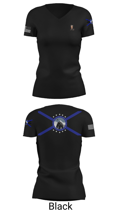 Grahn Fire DepartmentAPR 45337631 Women's Short Sleeve V-neck Shirt - 38