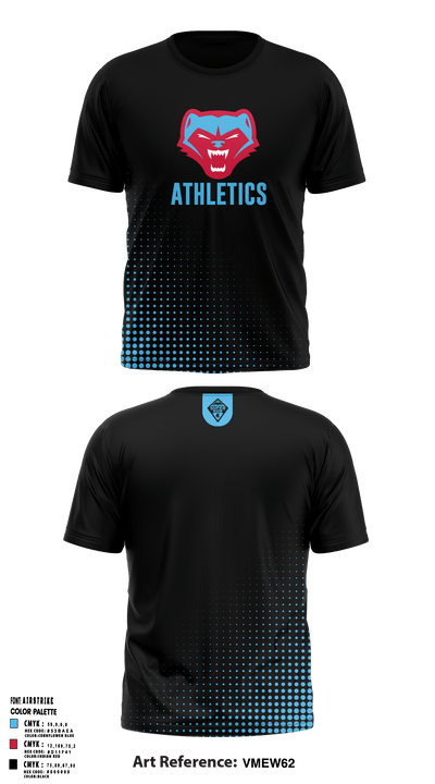 Westlake Middle School 91601712 Short Sleeve Performance Shirt - 3