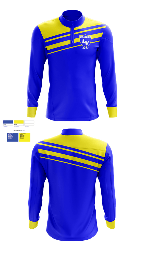Quarter Zip Jacket, Logan View High School Golf, Golf, Teamtime, Team time, sublimation, custom sports apparel, team uniforms, spirit wear, spiritwear, sports uniforms, custom shirts, team store, custom team store, fundraiser sports, apparel fundraiser