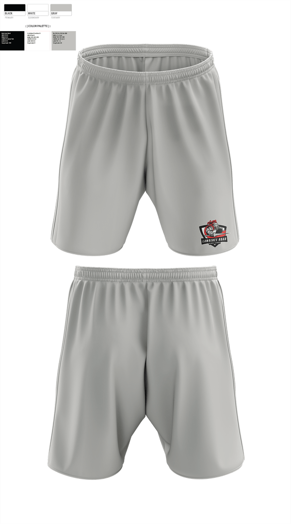 Athletic Shorts With Pockets, Lawrence Road Middle School, , Teamtime, Team time, sublimation, custom sports apparel, team uniforms, spirit wear, spiritwear, sports uniforms, custom shirts, team store, custom team store, fundraiser sports, apparel fundraiser