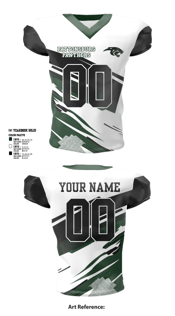 Football Jersey, Pattonsburg R-2 High School Football, Football, Teamtime, Team time, sublimation, custom sports apparel, team uniforms, spirit wear, spiritwear, sports uniforms, custom shirts, team store, custom team store, fundraiser sports, apparel fundraiser