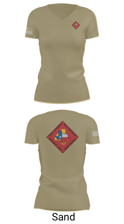 Bravo Bastards 65129777 Women's Short Sleeve V-neck Shirt - 88