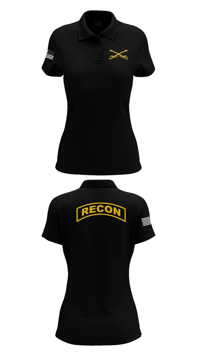 Cowboy 6627900 Women's Short Sleeve Performance Polo  - 35
