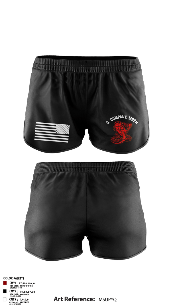Ranger Panties, C. Company, MRBn, Army, Teamtime, Team time, sublimation, custom sports apparel, team uniforms, spirit wear, spiritwear, sports uniforms, custom shirts, team store, custom team store, fundraiser sports, apparel fundraiser