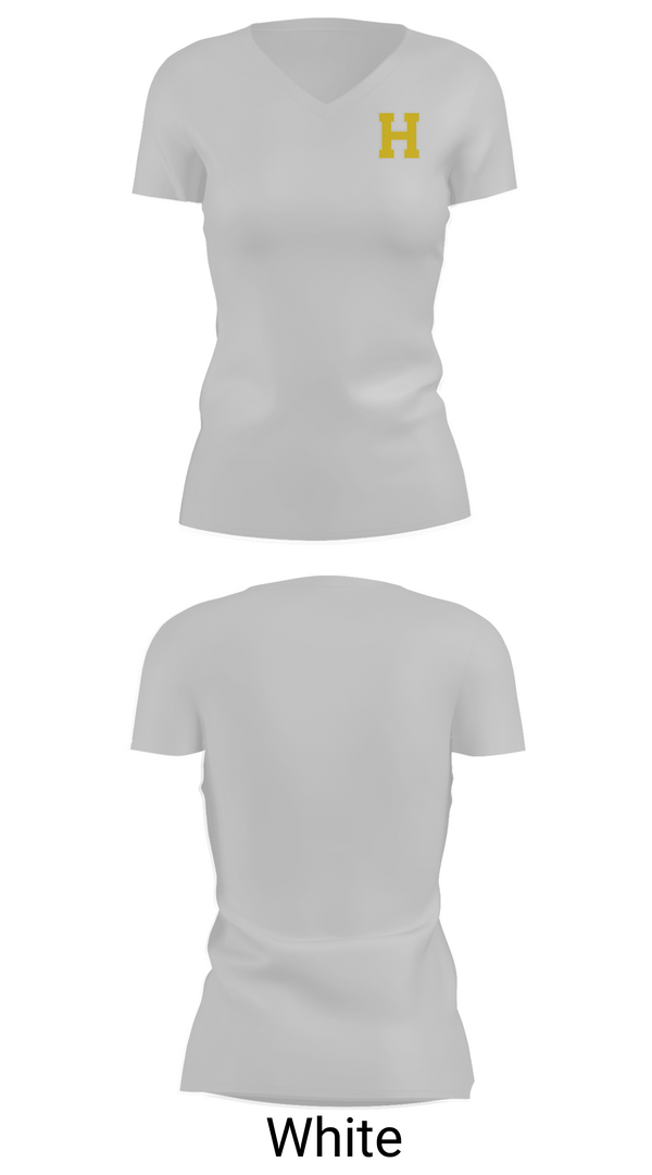 Womens Short Sleeve Vneck Shirt, Hazen High School Basketball, Men's Basketball, Teamtime, Team time, sublimation, custom sports apparel, team uniforms, spirit wear, spiritwear, sports uniforms, custom shirts, team store, custom team store, fundraiser sports, apparel fundraiser