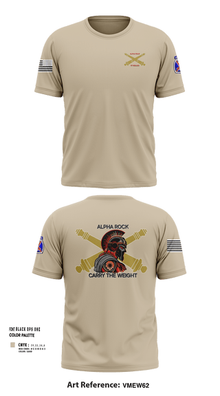 Short Sleeve Performance Shirt, ALPHA ROCK, Army, Teamtime, Team time, sublimation, custom sports apparel, team uniforms, spirit wear, spiritwear, sports uniforms, custom shirts, team store, custom team store, fundraiser sports, apparel fundraiser