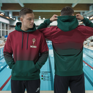 Hoodie, Mount Diablo High School Swimming, Swimming, Teamtime, Team time, sublimation, custom sports apparel, team uniforms, spirit wear, spiritwear, sports uniforms, custom shirts, team store, custom team store, fundraiser sports, apparel fundraiser