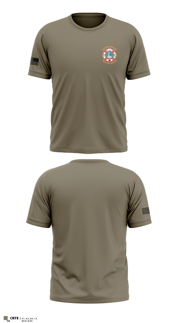 Short Sleeve Performance Shirt, Winchester Bay Fire and Rescue, Fire Department, Teamtime, Team time, sublimation, custom sports apparel, team uniforms, spirit wear, spiritwear, sports uniforms, custom shirts, team store, custom team store, fundraiser sports, apparel fundraiser