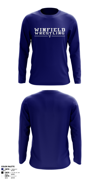 Long Sleeve Rash Guard Shirt, Winfield Youth Wrestling Club, Wrestling, Teamtime, Team time, sublimation, custom sports apparel, team uniforms, spirit wear, spiritwear, sports uniforms, custom shirts, team store, custom team store, fundraiser sports, apparel fundraiser
