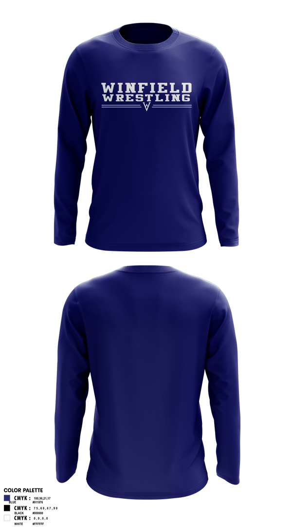 Long Sleeve Rash Guard Shirt, Winfield Youth Wrestling Club, Wrestling, Teamtime, Team time, sublimation, custom sports apparel, team uniforms, spirit wear, spiritwear, sports uniforms, custom shirts, team store, custom team store, fundraiser sports, apparel fundraiser