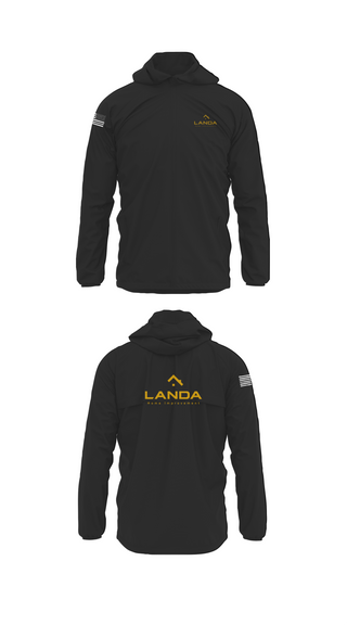 Windbreaker, Landa Home Improvement, , Teamtime, Team time, sublimation, custom sports apparel, team uniforms, spirit wear, spiritwear, sports uniforms, custom shirts, team store, custom team store, fundraiser sports, apparel fundraiser
