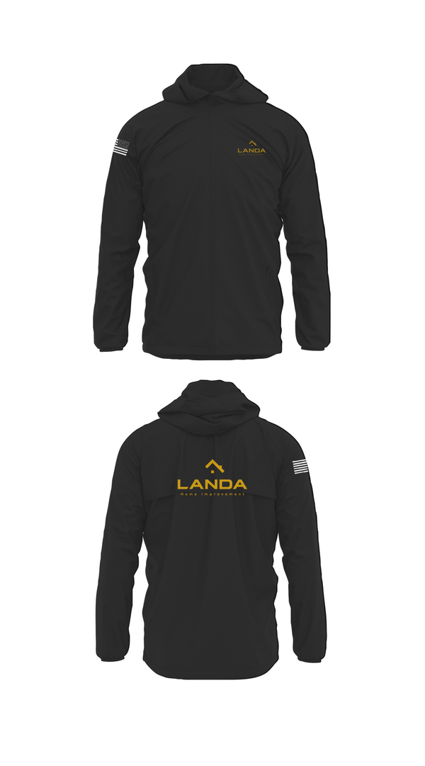 Windbreaker, Landa Home Improvement, , Teamtime, Team time, sublimation, custom sports apparel, team uniforms, spirit wear, spiritwear, sports uniforms, custom shirts, team store, custom team store, fundraiser sports, apparel fundraiser