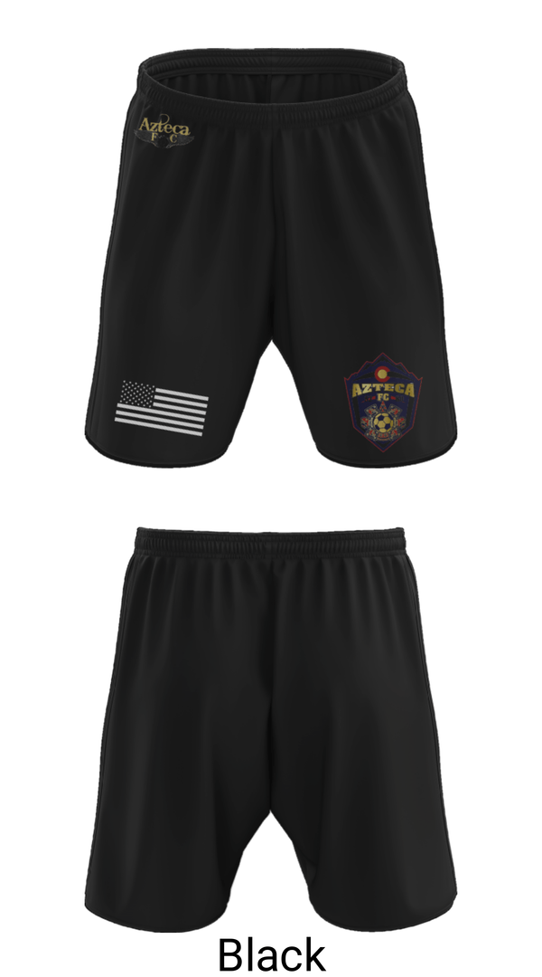 Athletic Shorts With Pockets, Azteca, Men's Soccer, Teamtime, Team time, sublimation, custom sports apparel, team uniforms, spirit wear, spiritwear, sports uniforms, custom shirts, team store, custom team store, fundraiser sports, apparel fundraiser