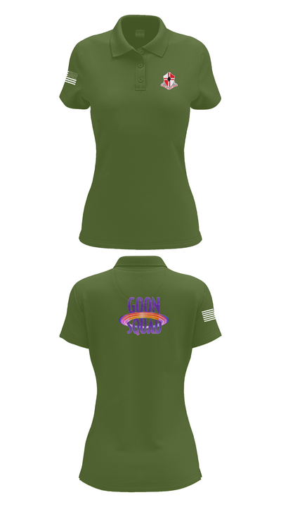 92nd Engineers 80974269 Women's Short Sleeve Performance Polo  - 55