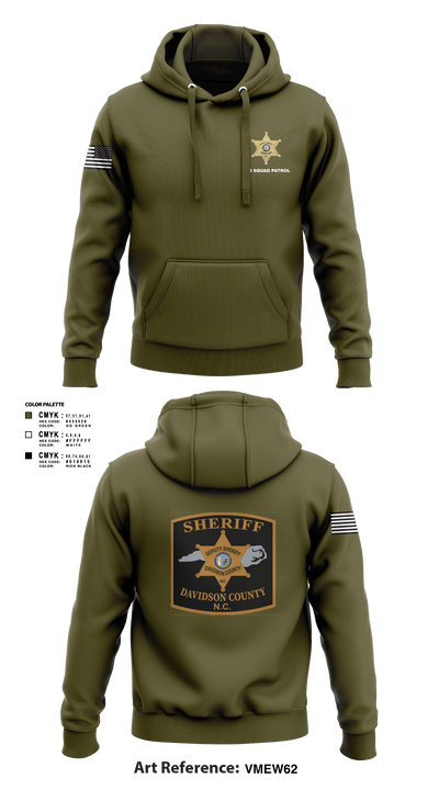 DCSO 2nd Squad 88139355 Hoodie - 102