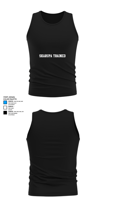 Tank Top, Skarupa Trained, , Teamtime, Team time, sublimation, custom sports apparel, team uniforms, spirit wear, spiritwear, sports uniforms, custom shirts, team store, custom team store, fundraiser sports, apparel fundraiser