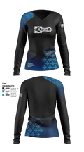 Ariel Corporation 97229157 Women's Long Sleeve V-neck Shirt - 1