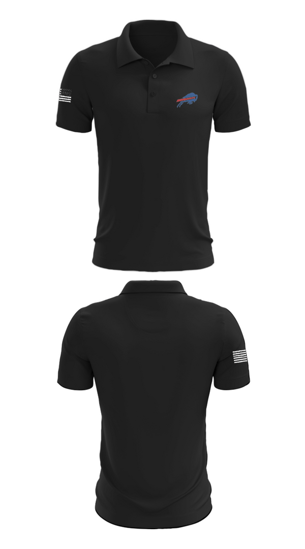 Short Sleeve Performance Polo, Keystone Bills Football and Cheer, Football, Teamtime, Team time, sublimation, custom sports apparel, team uniforms, spirit wear, spiritwear, sports uniforms, custom shirts, team store, custom team store, fundraiser sports, apparel fundraiser