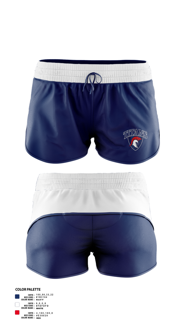 Womens Shorts, Bettye Myers Middle School, Spirit Store, Teamtime, Team time, sublimation, custom sports apparel, team uniforms, spirit wear, spiritwear, sports uniforms, custom shirts, team store, custom team store, fundraiser sports, apparel fundraiser