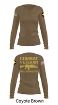 33rd Infantry 79937532 Women's Long Sleeve V-neck Shirt - 17