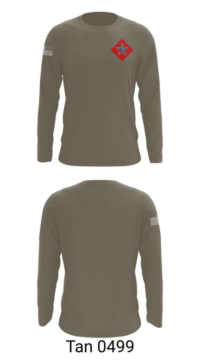 1/6 58710445 Long Sleeve Performance Shirt - 66
