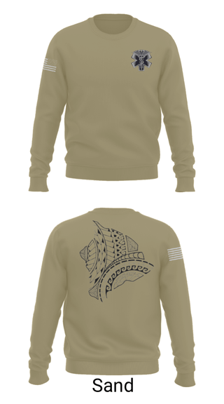 Crew Neck Sweatshirt, MEDICS, National Guard, Teamtime, Team time, sublimation, custom sports apparel, team uniforms, spirit wear, spiritwear, sports uniforms, custom shirts, team store, custom team store, fundraiser sports, apparel fundraiser